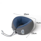 Travel Neck Pillow Memory Foam U-Shaped Lightweight