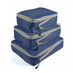 Travel Packing Cubes Compression Nylon Mesh Set of 3