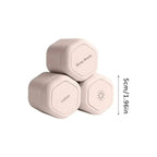Travel Toiletry Jars Silicone Stackable Leak-Resistant Lids