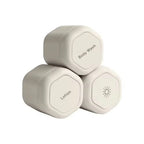 Travel Toiletry Jars Silicone Stackable Leak-Resistant Lids
