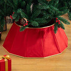Tree Skirt Sequin Design Spot-Clean Care Multiple Sizes