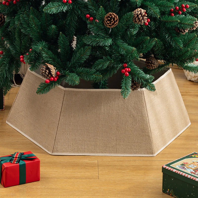 Tree Skirt Sequin Design Spot-Clean Care Multiple Sizes