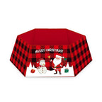 Tree Skirt Sequin Design Spot-Clean Care Multiple Sizes