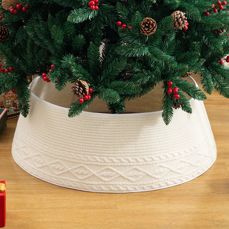 Tree Skirt Sequin Design Spot-Clean Care Multiple Sizes