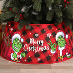 Tree Skirt Sequin Design Spot-Clean Care Multiple Sizes