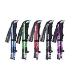 Trekking Poles Adjustable Telescopic & Foldable Lightweight Aluminum