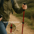 Trekking Poles Adjustable Telescopic & Foldable Lightweight Aluminum