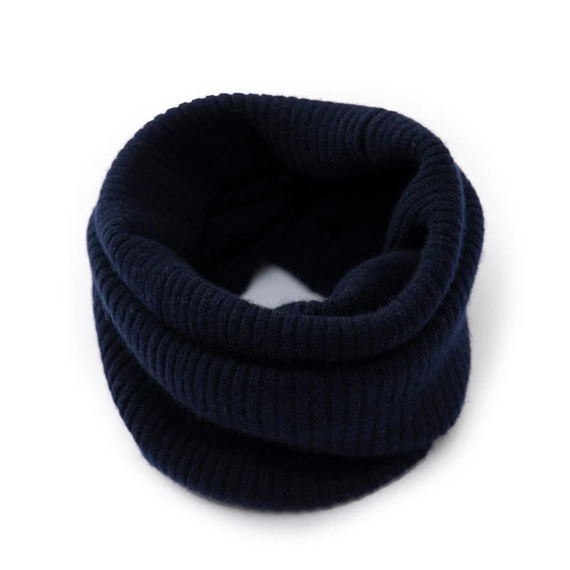 Tube Scarf 100% Merino Wool Knitted Loop Design