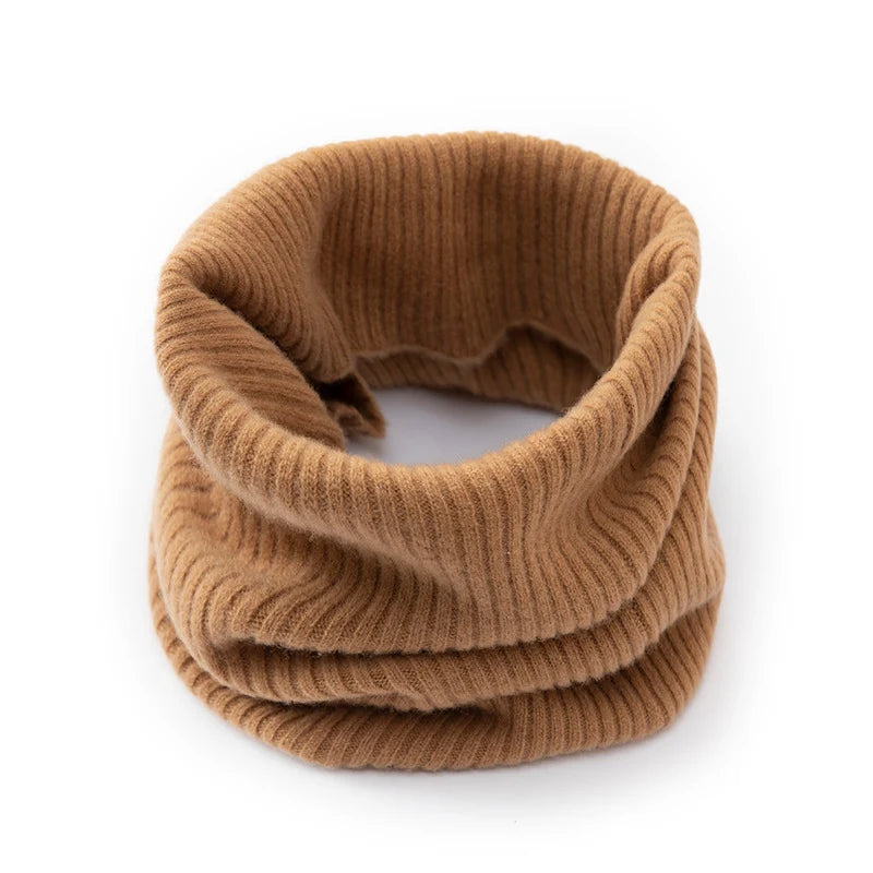 Tube Scarf 100% Merino Wool Knitted Loop Design