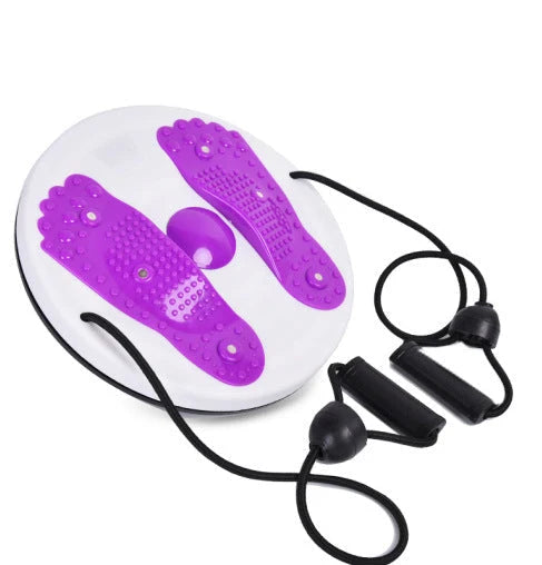 Twist Board Foot Massage & Resistance Bands
