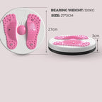 Twist Board Foot Massage & Resistance Bands
