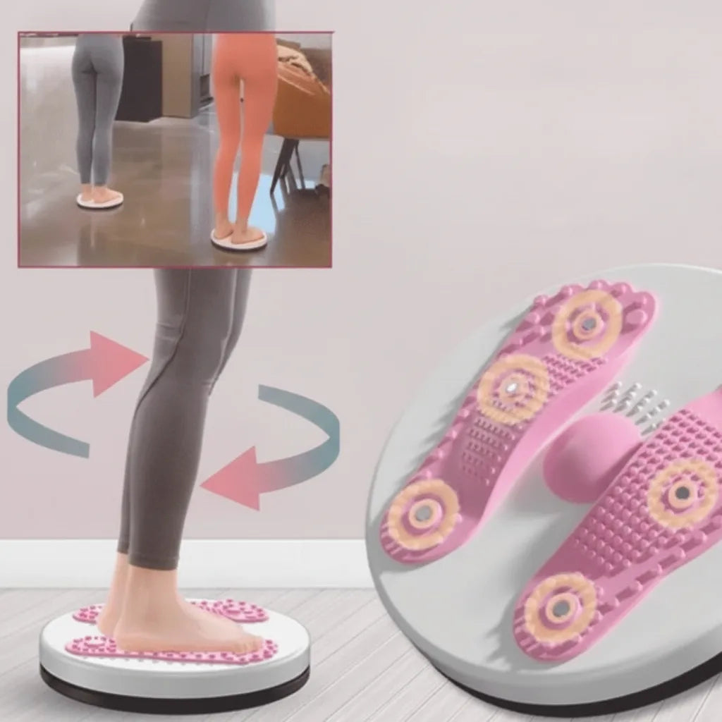 Twist Board Foot Massage & Resistance Bands