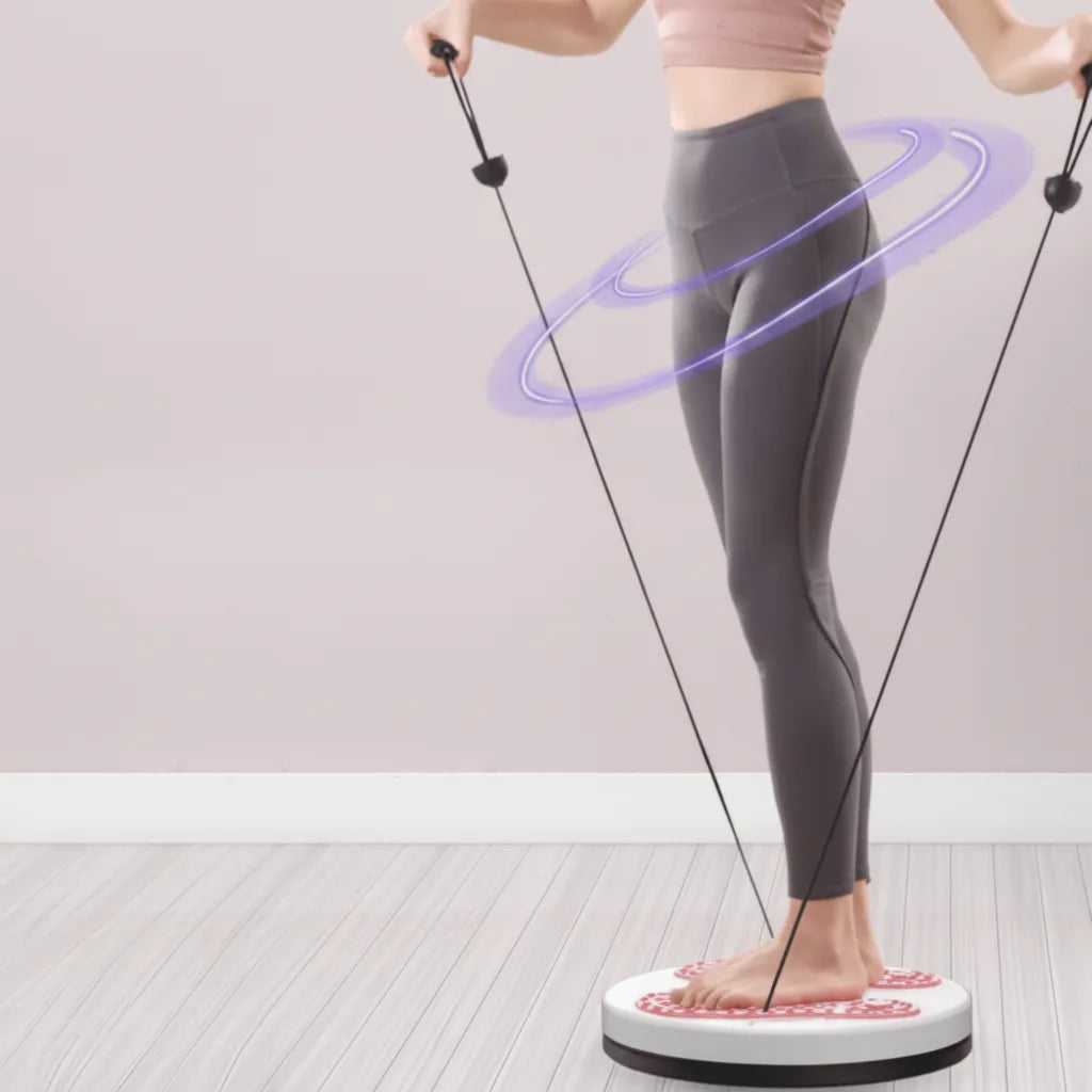 Twist Board Foot Massage & Resistance Bands