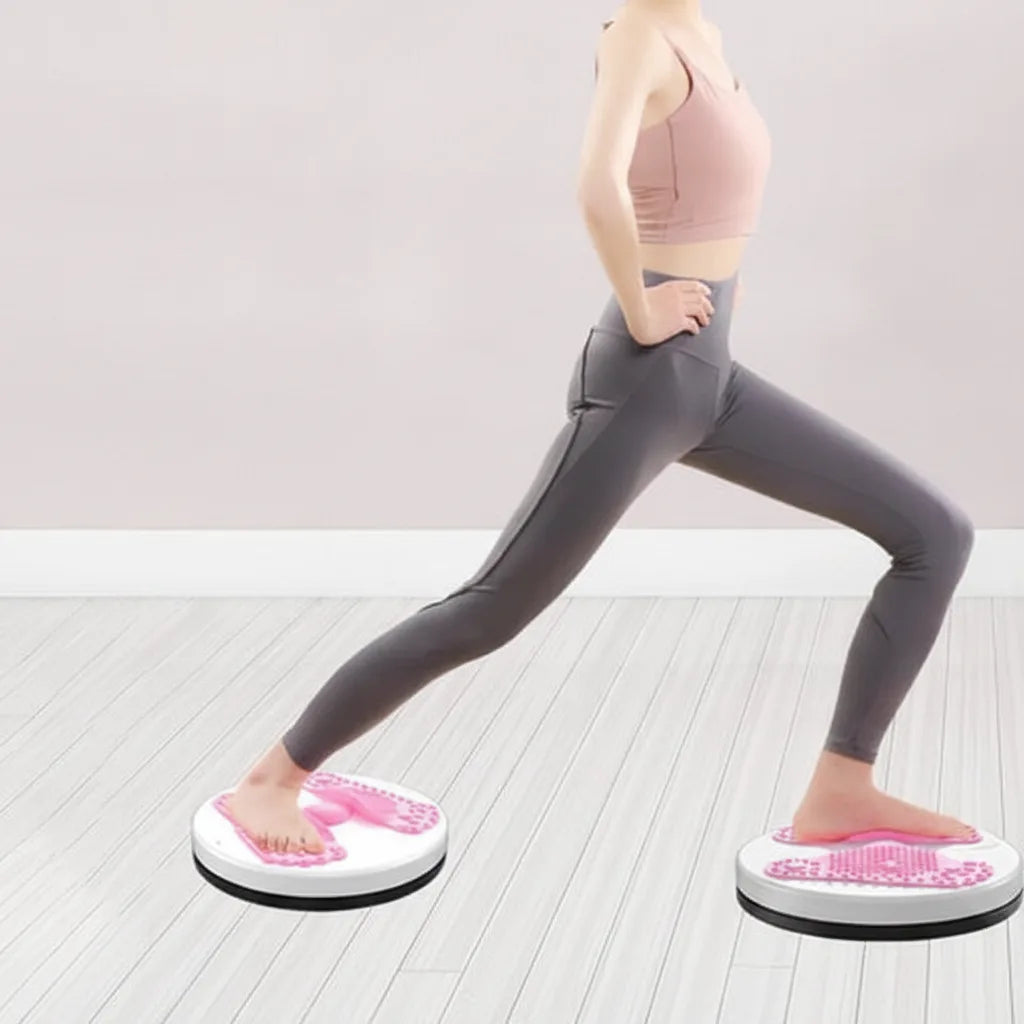 Twist Board Foot Massage & Resistance Bands