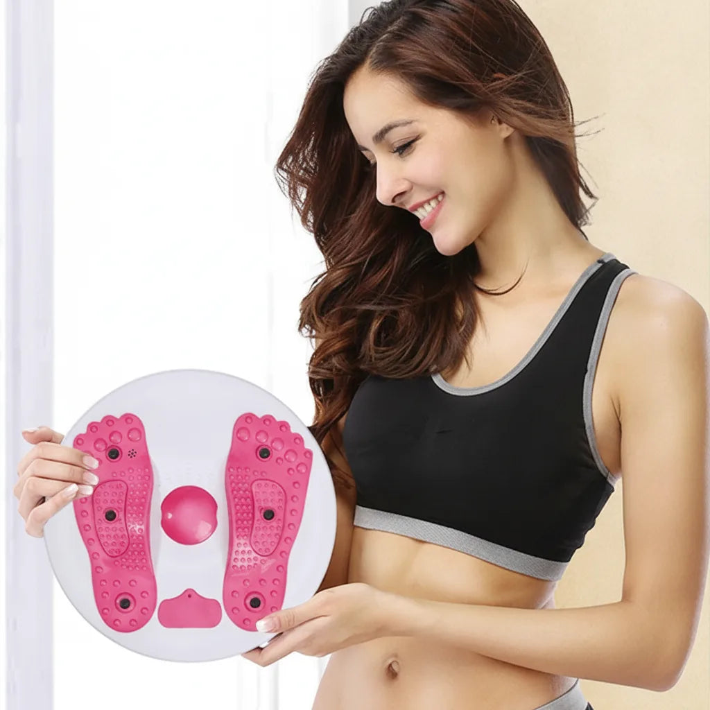 Twist Board Foot Massage & Resistance Bands