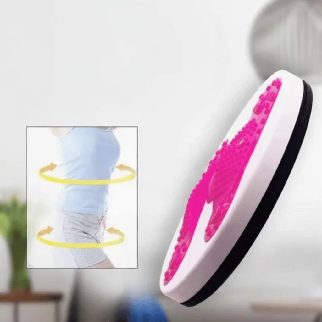 Twist Board Foot Massage & Resistance Bands