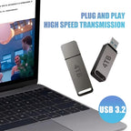 USB Flash Drive 4TB Waterproof Shockproof USB 3.2