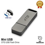 USB Flash Drive 4TB Waterproof Shockproof USB 3.2