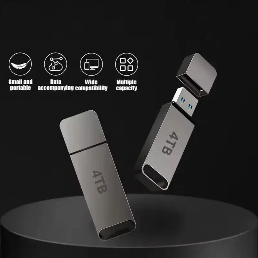 USB Flash Drive Waterproof Shockproof 4TB USB 3.2