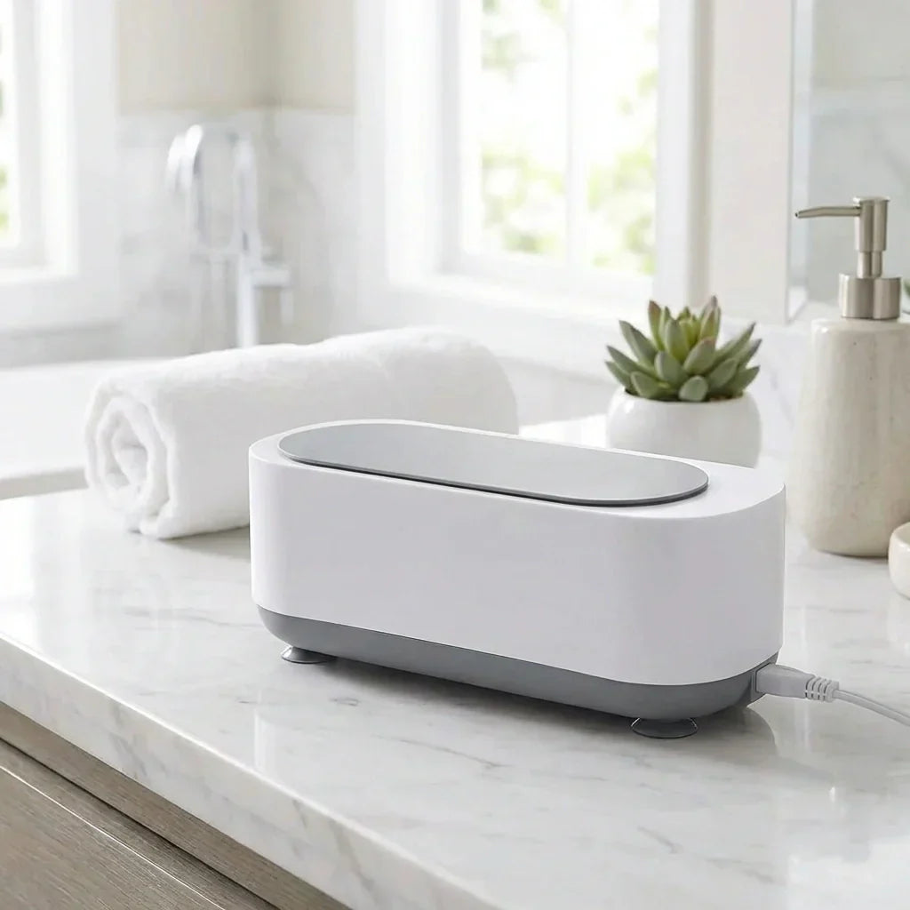 Ultrasonic Cleaner High-Frequency Battery Powered Compact