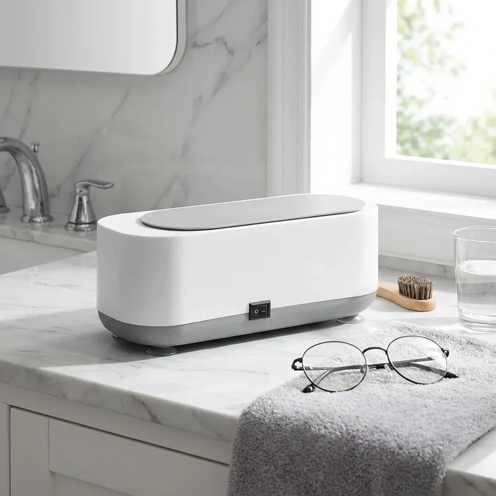 Ultrasonic Cleaner High-Frequency Battery Powered Compact