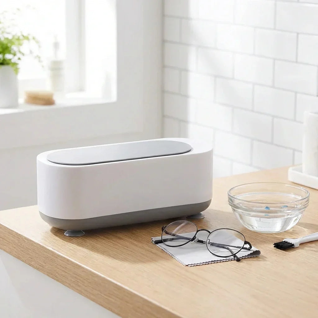 Ultrasonic Cleaner High-Frequency Battery Powered Compact