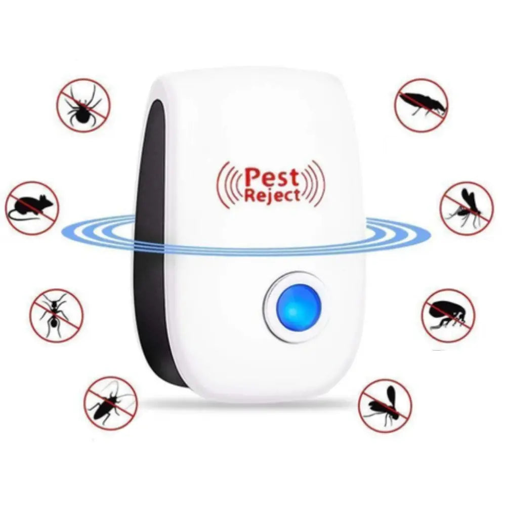 Ultrasonic Pest Repeller Plug-In Pet-Safe Set of 3