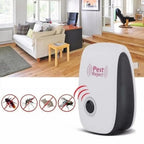 Ultrasonic Pest Repeller Plug-In Pet-Safe Set of 3