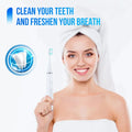 Ultrasonic Tooth Cleaner 5 Settings 3 Interchangeable Heads