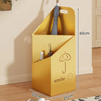 Umbrella Stand Dual-Compartment Water-Resistant Space-Saving