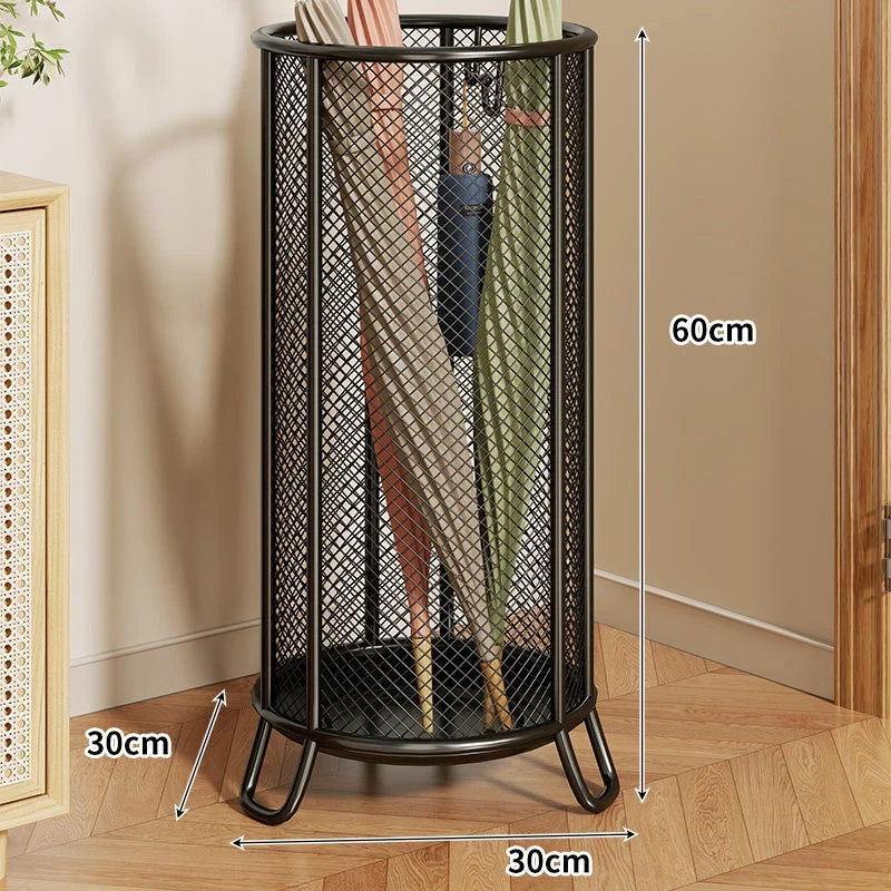 Umbrella Stand Metal Mesh Raised Ring Base