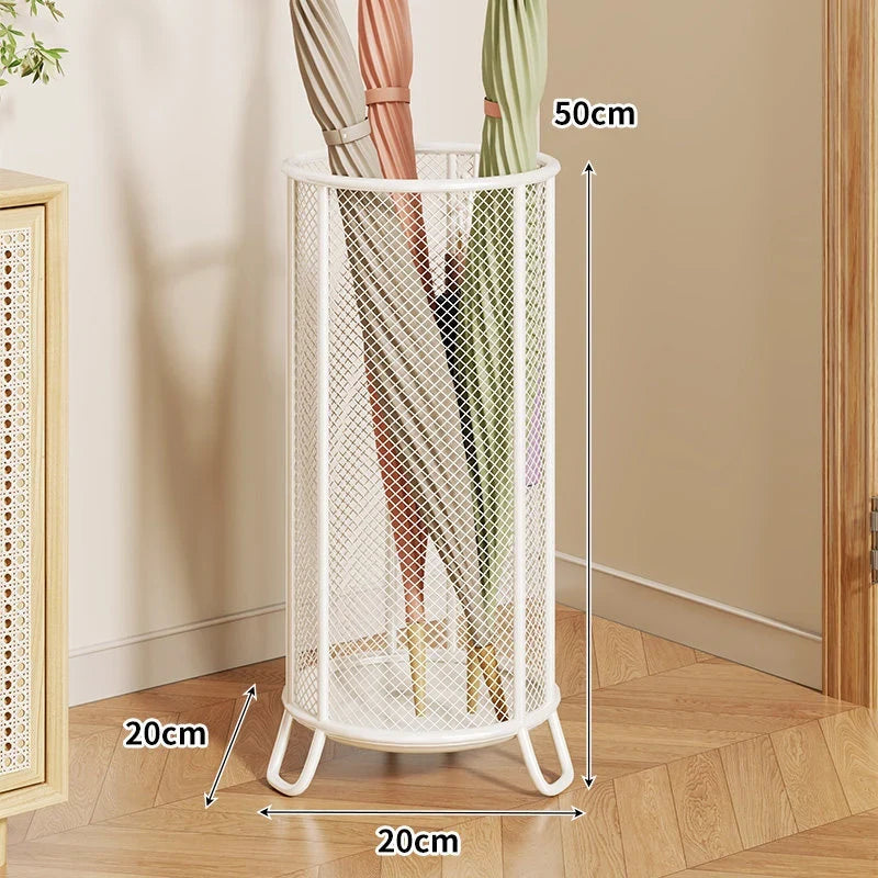 Umbrella Stand Metal Mesh Raised Ring Base