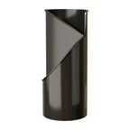 Umbrella Stand Powder-Coated Metal Multi-Compartment Drip Collection