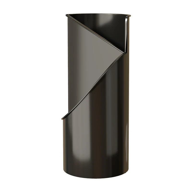 Umbrella Stand Powder-Coated Metal Multi-Compartment Drip Collection