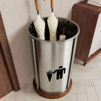 Umbrella Stand Steel Mesh Ventilated Raised Legs