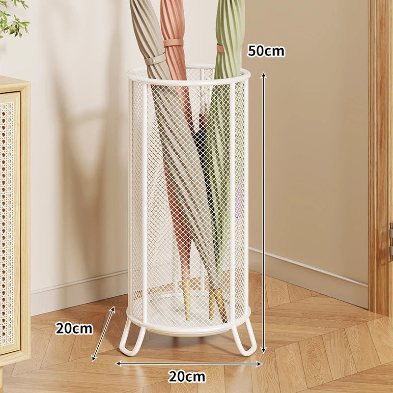 Umbrella Stand Steel Mesh Ventilated Raised Legs