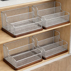 Under-Bed Shoe Organizer Pull-Out Ventilated Steel Wire Space-Saving Storage