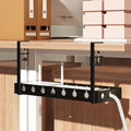 Under-Desk Cable Organizer Adjustable Strap & Secure Clips