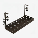 Under-Desk Cable Organizer Adjustable Strap & Secure Clips