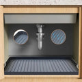 Under-Sink Mat Waterproof with Raised Edges & Non-Slip Surface