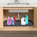 Under-Sink Mat Waterproof with Raised Edges & Non-Slip Surface