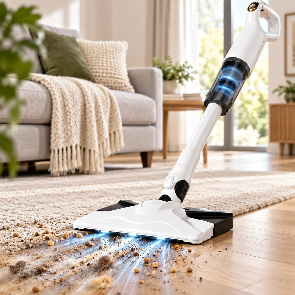 Vacuum Cleaner Cordless 2-in-1 Mop & Vacuum