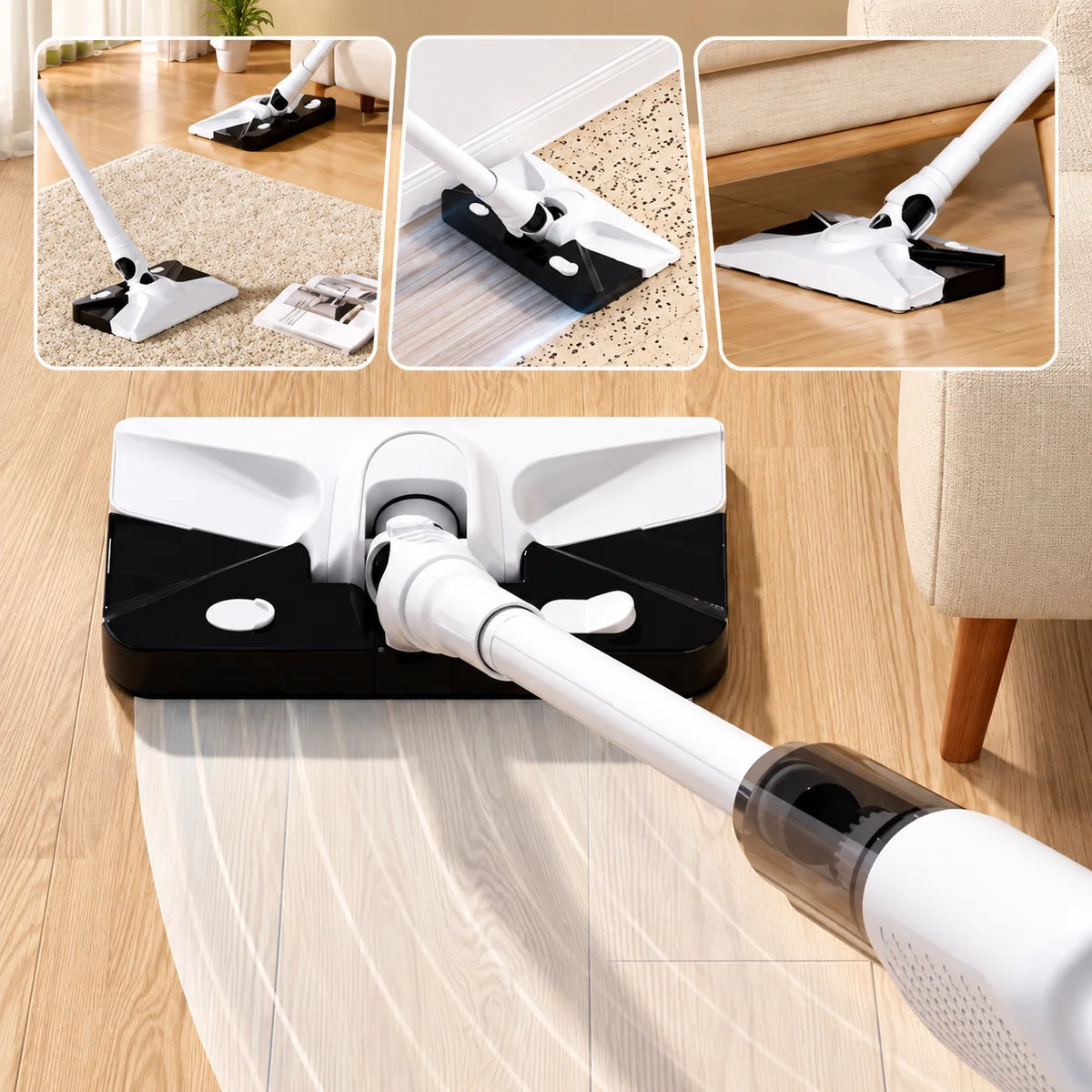 Vacuum Cleaner Cordless 2-in-1 Mop & Vacuum
