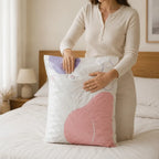 Vacuum Storage Bags No-Pump Valve Reusable & Water-Resistant