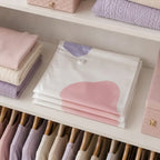 Vacuum Storage Bags No-Pump Valve Reusable & Water-Resistant