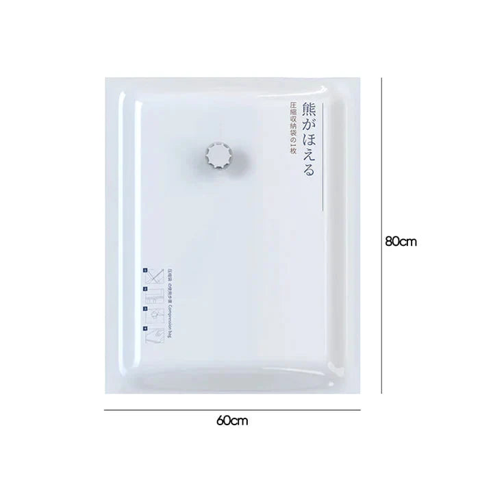 Vacuum Storage Bags Space-Saving Hand Pump Included