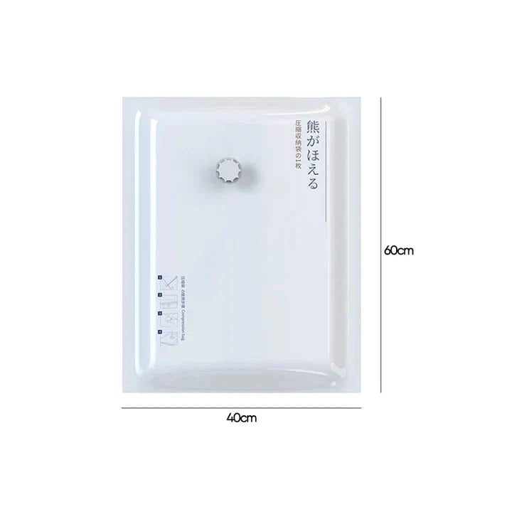 Vacuum Storage Bags Space-Saving Hand Pump Included