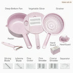 Vegetable Chopper 12 Functions Interchangeable Blades