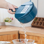 Vegetable Chopper 12 Functions Interchangeable Blades