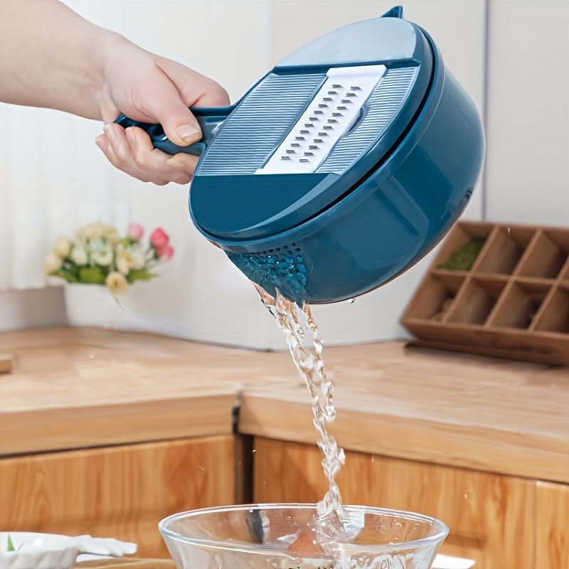 Vegetable Chopper 12 Functions Interchangeable Blades